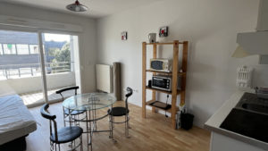 T1 loué en meublé au coeur du quartier des Minimes