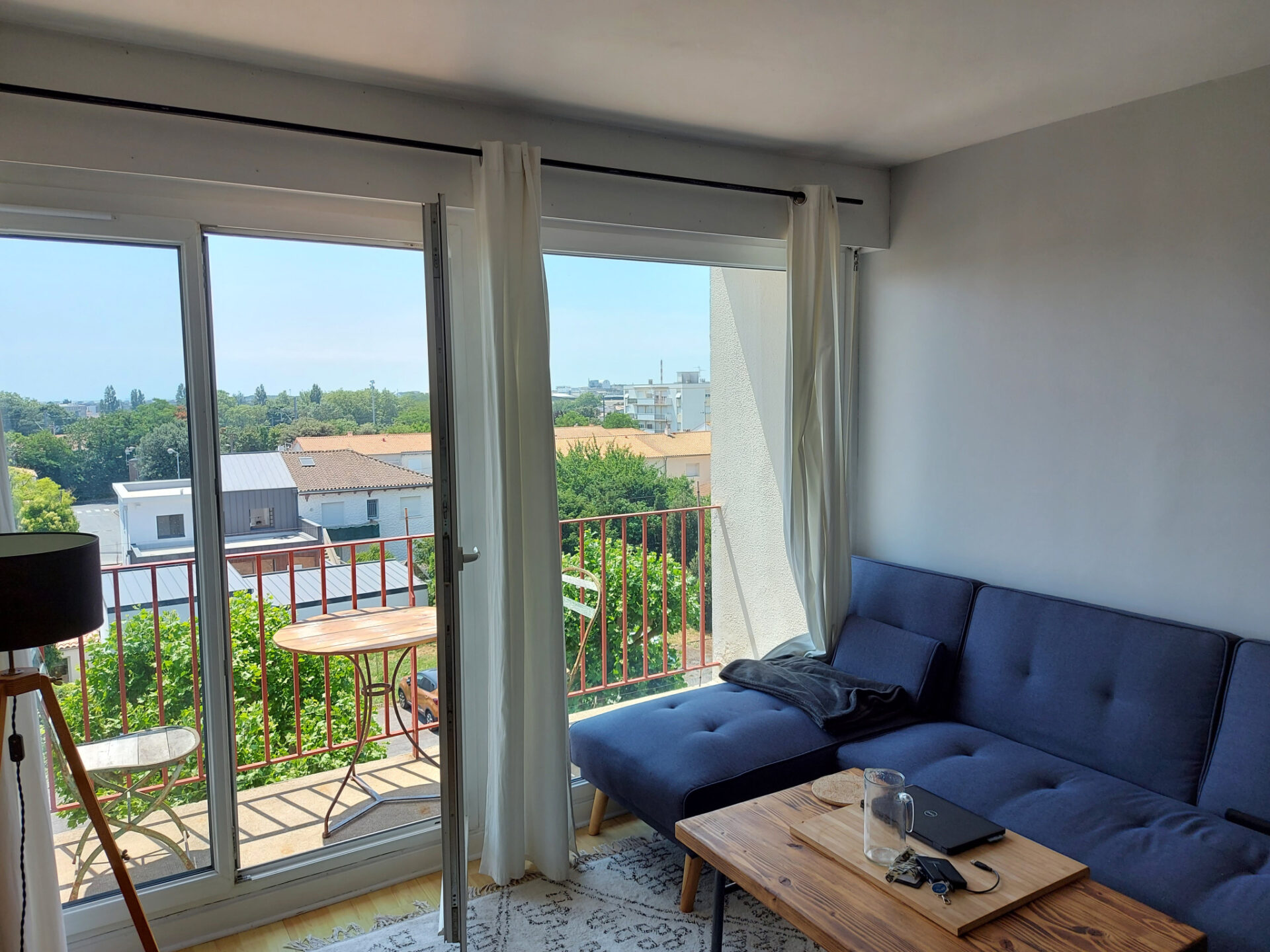 T2 lumineux avec vue dégagée quartier Port Neuf